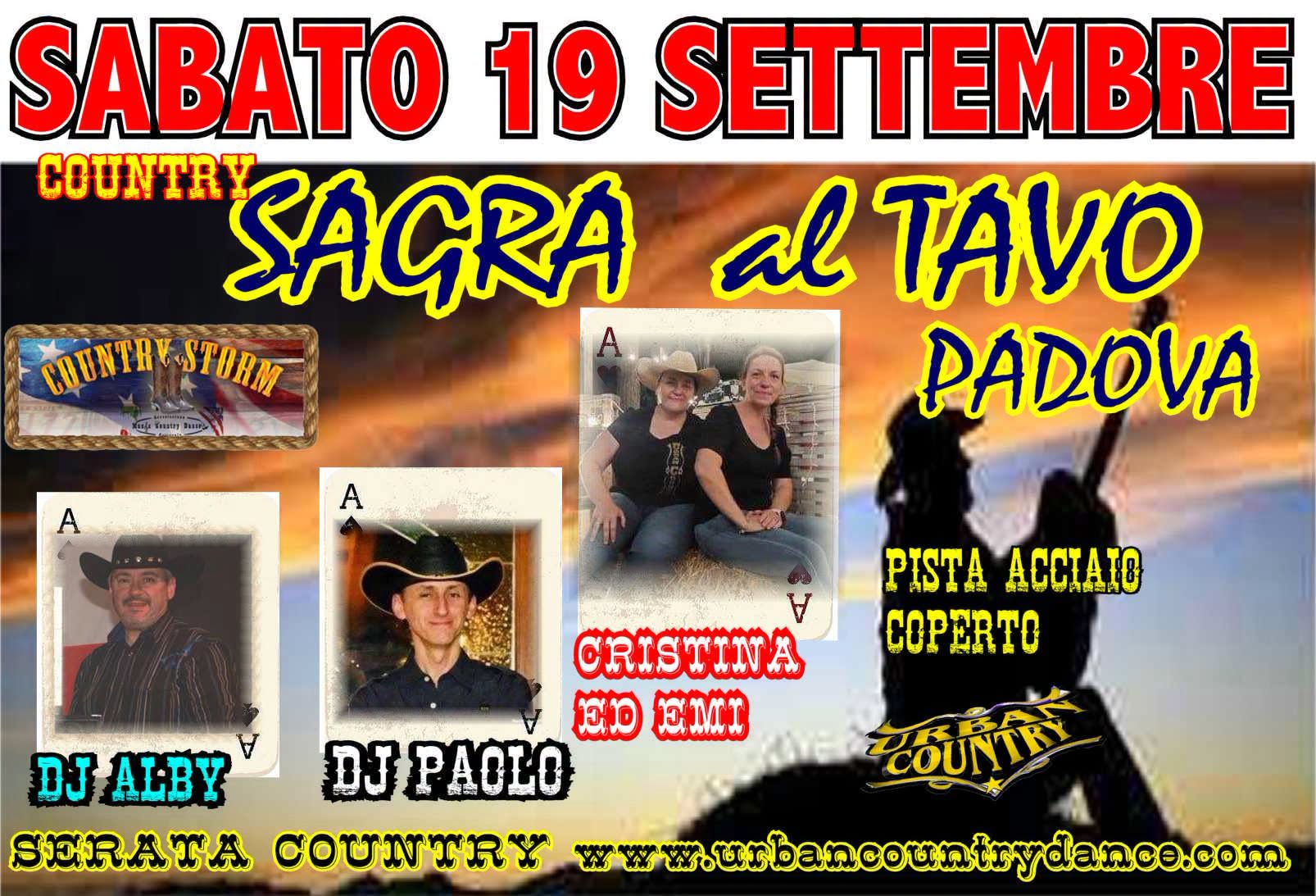 Locandina Serata country