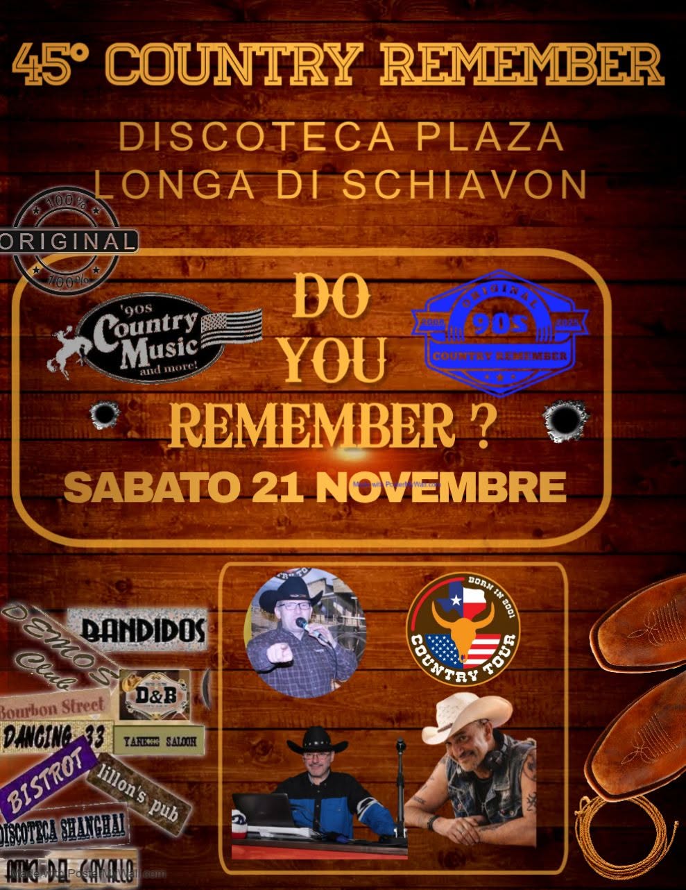 Locandina Evento Country