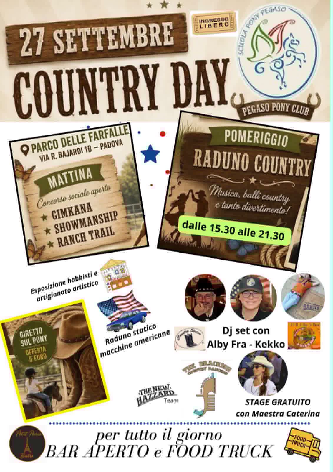 Locandina Evento Country